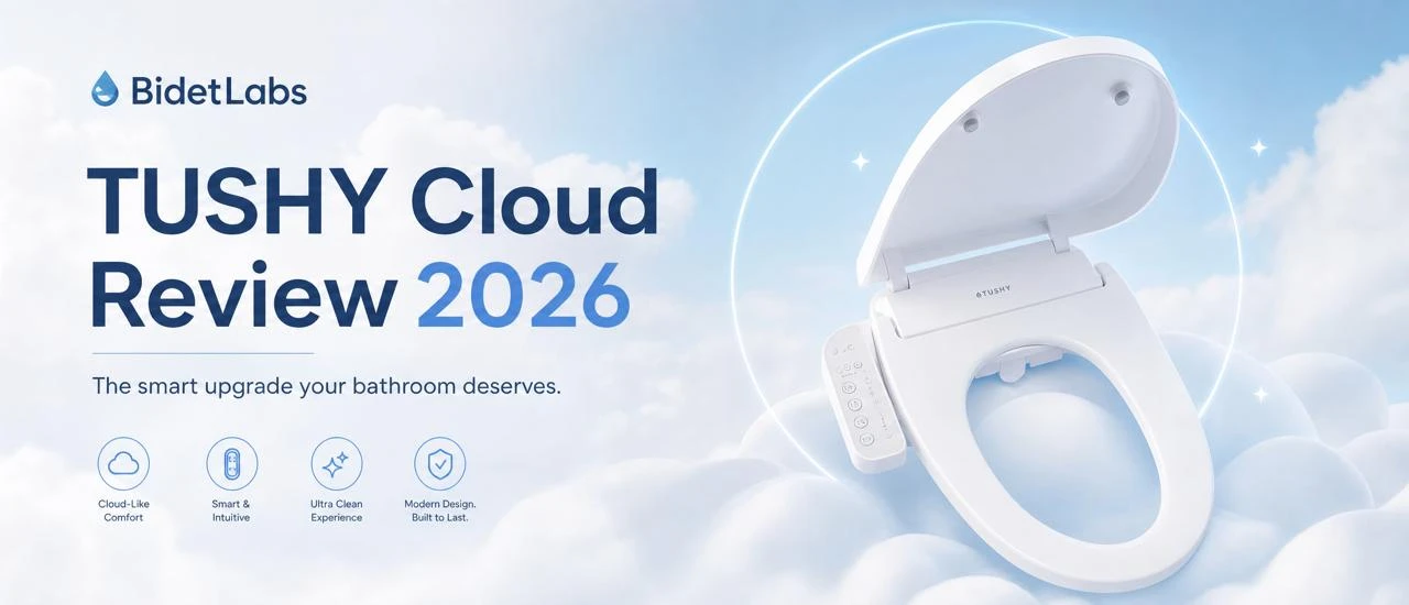 TUSHY Cloud Electric Bidet Review 2026 – BidetLabs